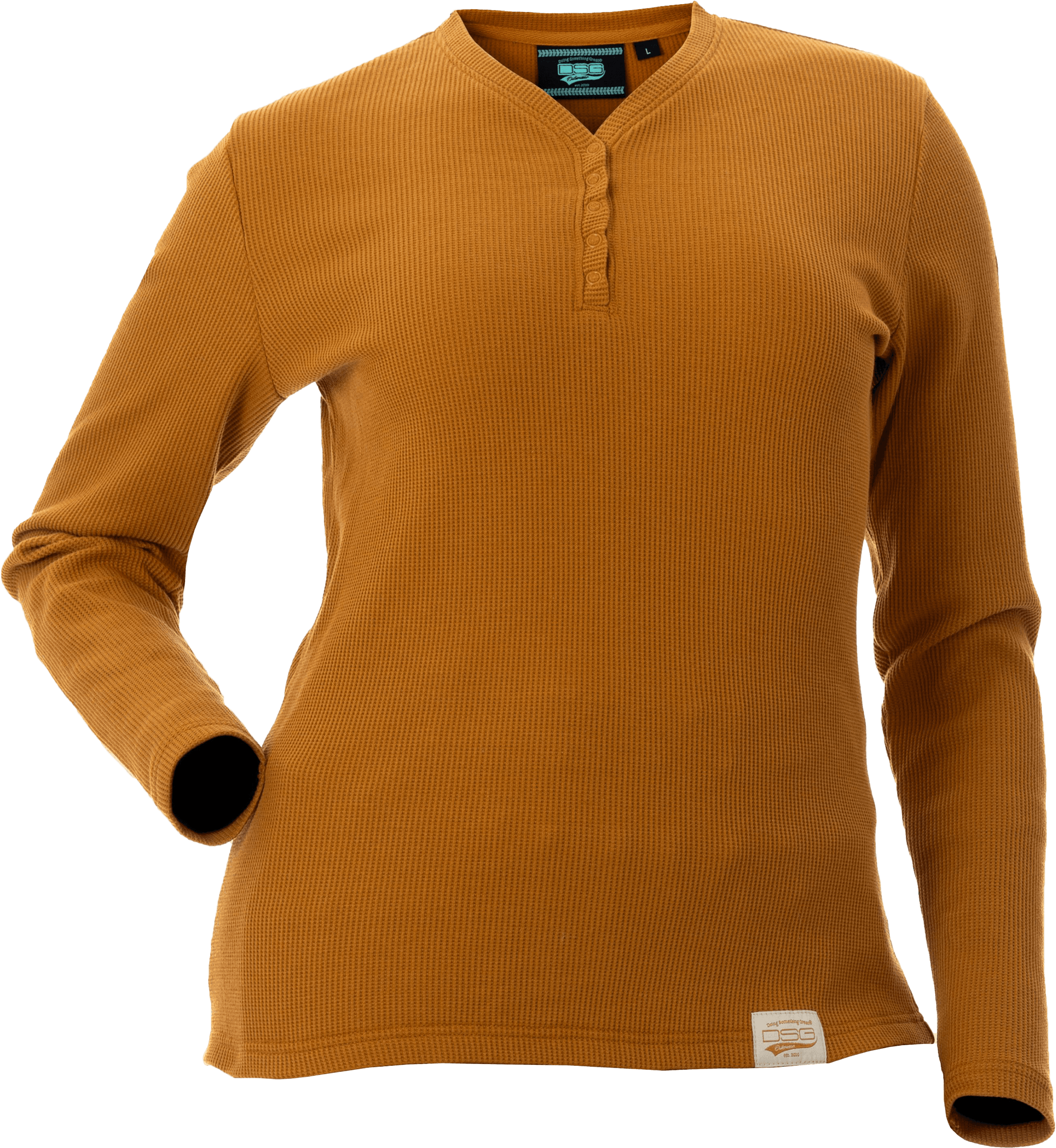 COZY WAFFLE SHIRT FAWN 4X