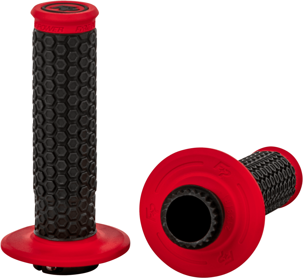 PILOT MX LOCK-ON GRIPS RED