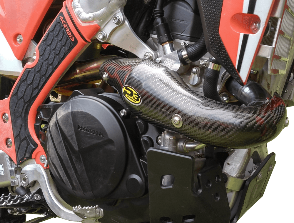 HEAT SHIELD CARBON FMF HON