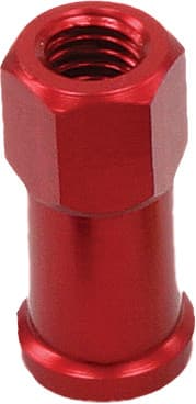 Drc Rim Lock Nuts Red 2/Pack
