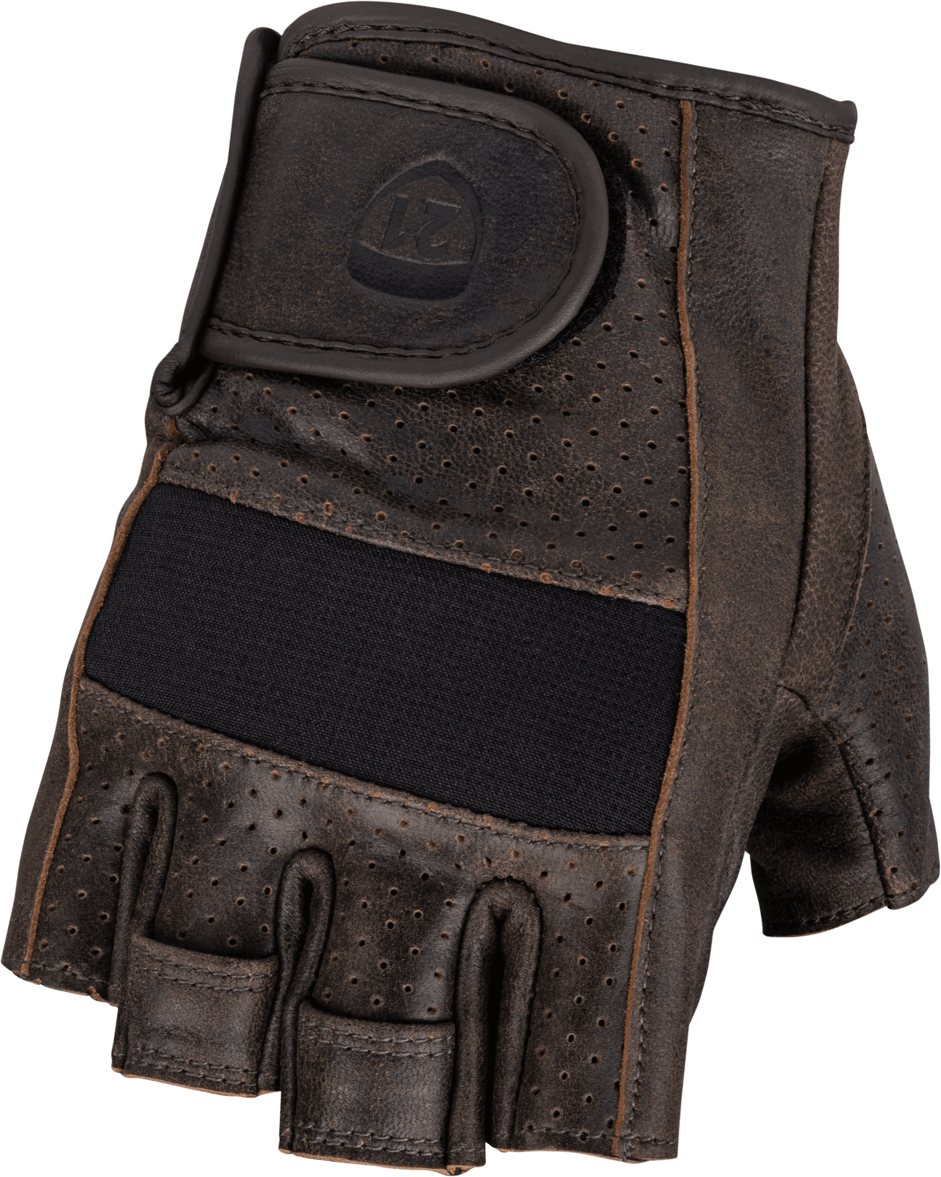 HALF JAB GLOVES BROWN XL
