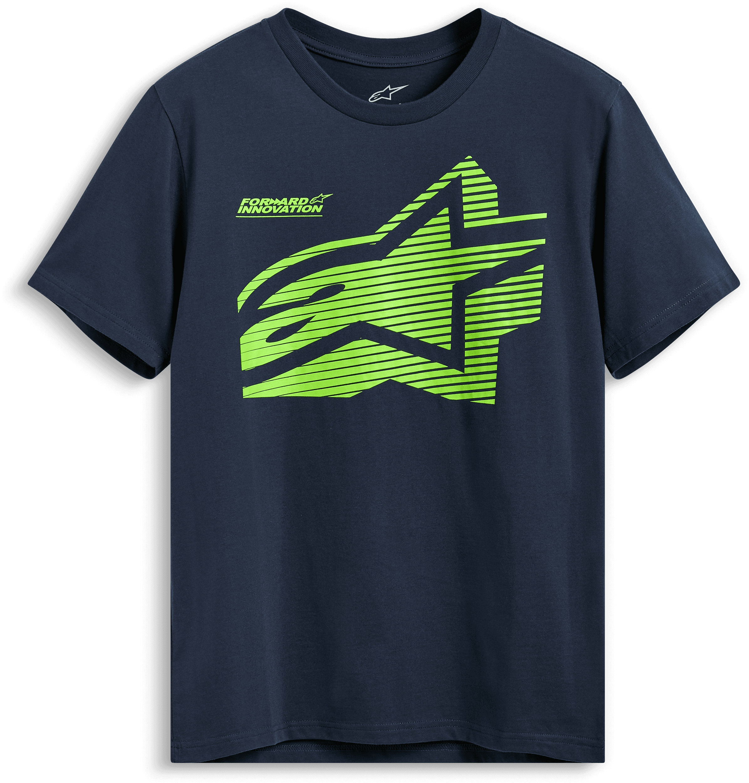 FASTING SS CSF TEE NAVY SM