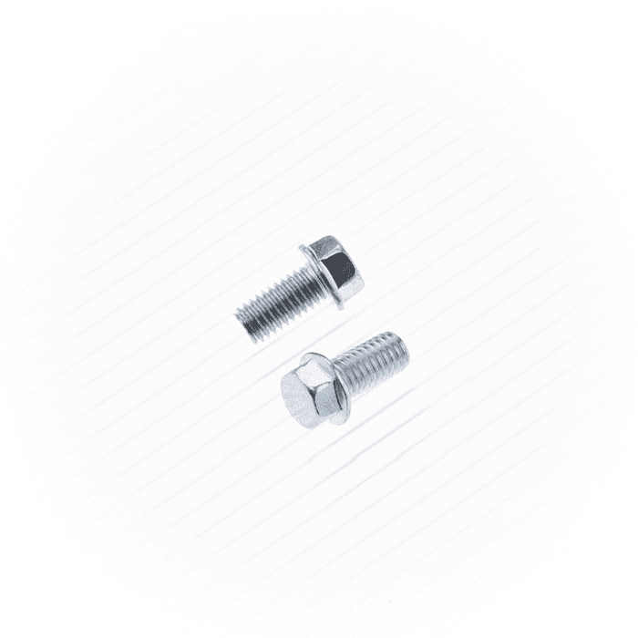 8MM HEX FLNG BOLT 6X12MM 10/PK
