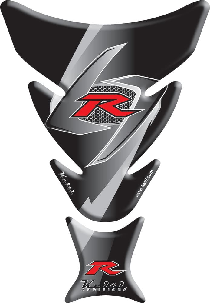 TANK PAD R BLACK SUZ