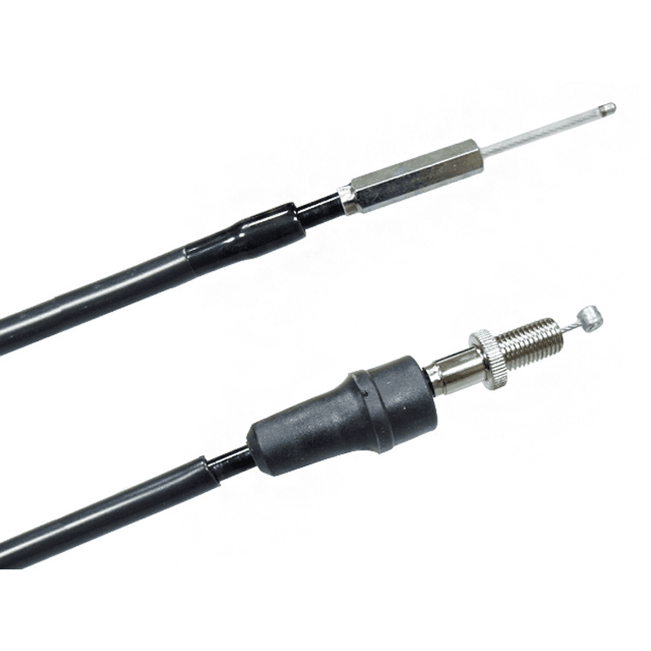 BRONCO THROTTLE CABLE - BLACK VINYL