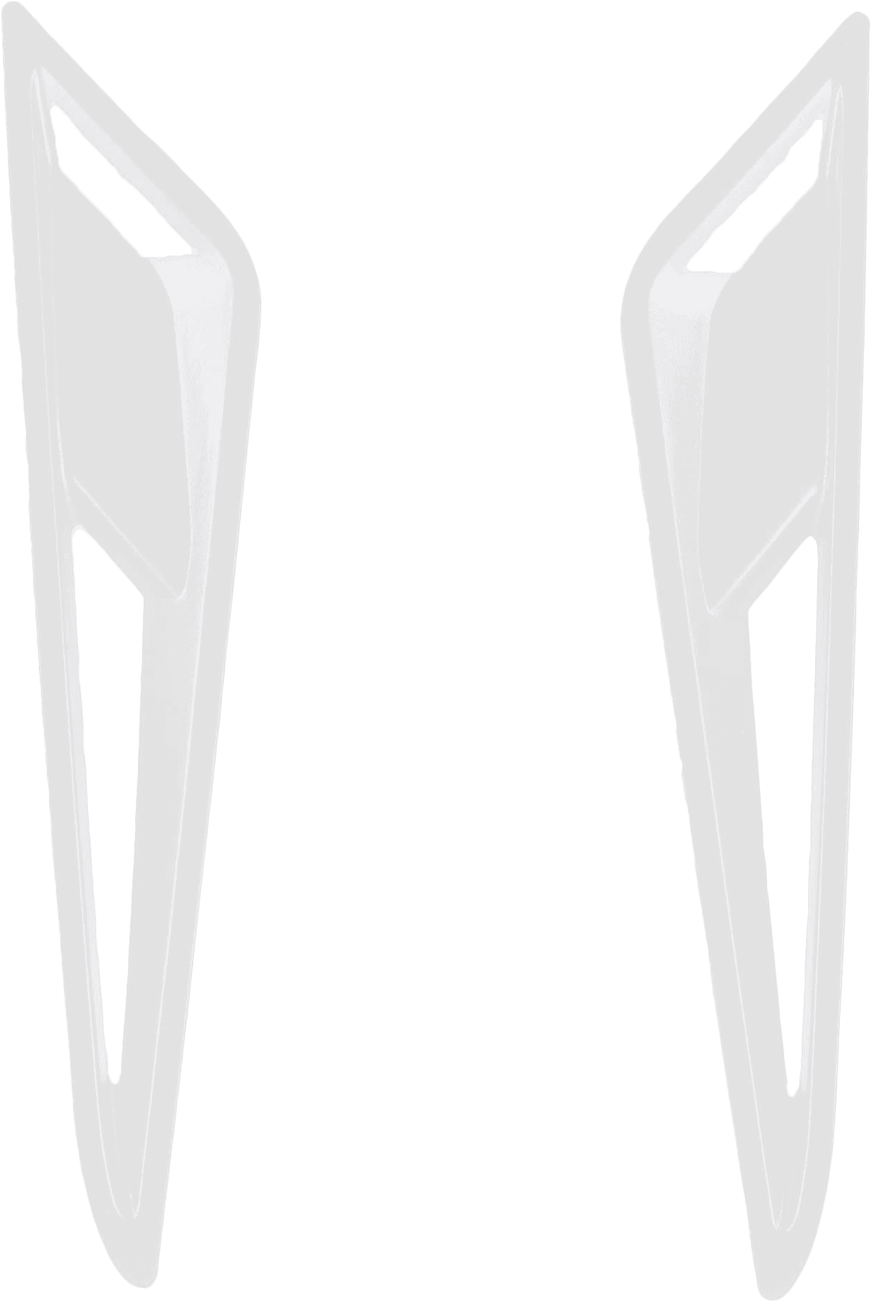 CHIN VENT SIDES S-M5 WHITE