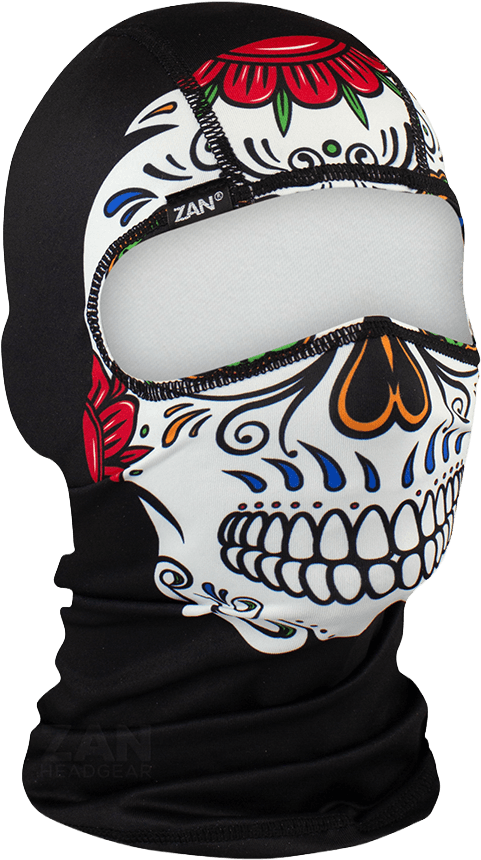 BALACLAVA POLYESTER MAERTE SKULL