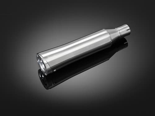 MUFFLER, STAINLESS BRUSHED