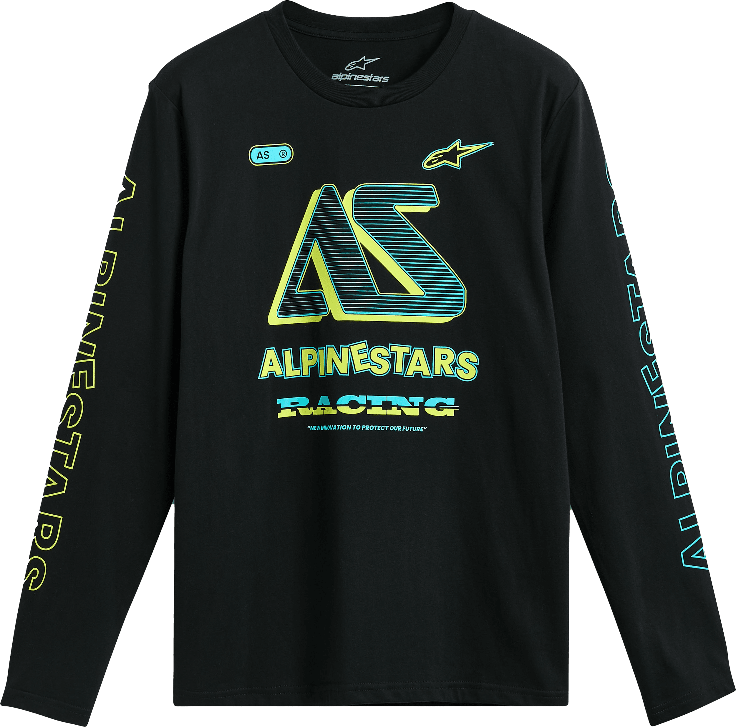 AYESS LS CSF TEE BLACK XL