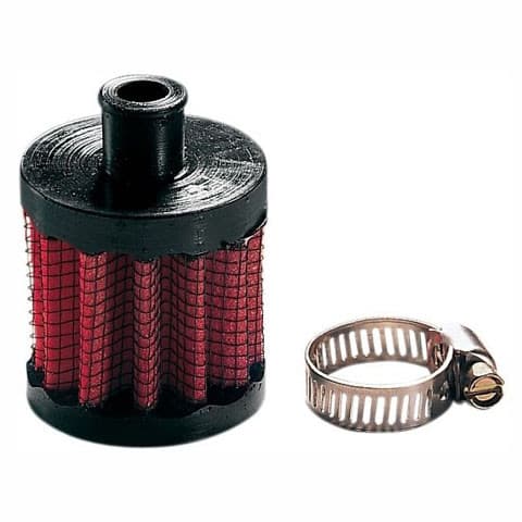 CLAMP-ON BREATHER FILTER 1/2"