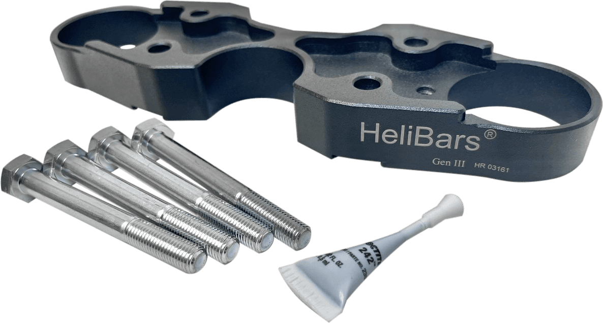 HANDLEBAR RISERS BLACK SUZ