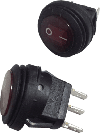 ROUND ROCKER SWITCH