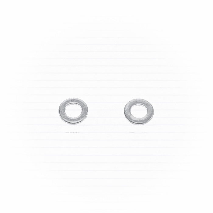 FLAT WASHERS 6MM 10/PK