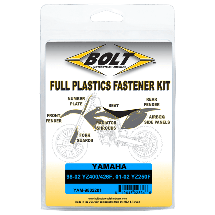 BODY WORK FASTENER KIT - YAM