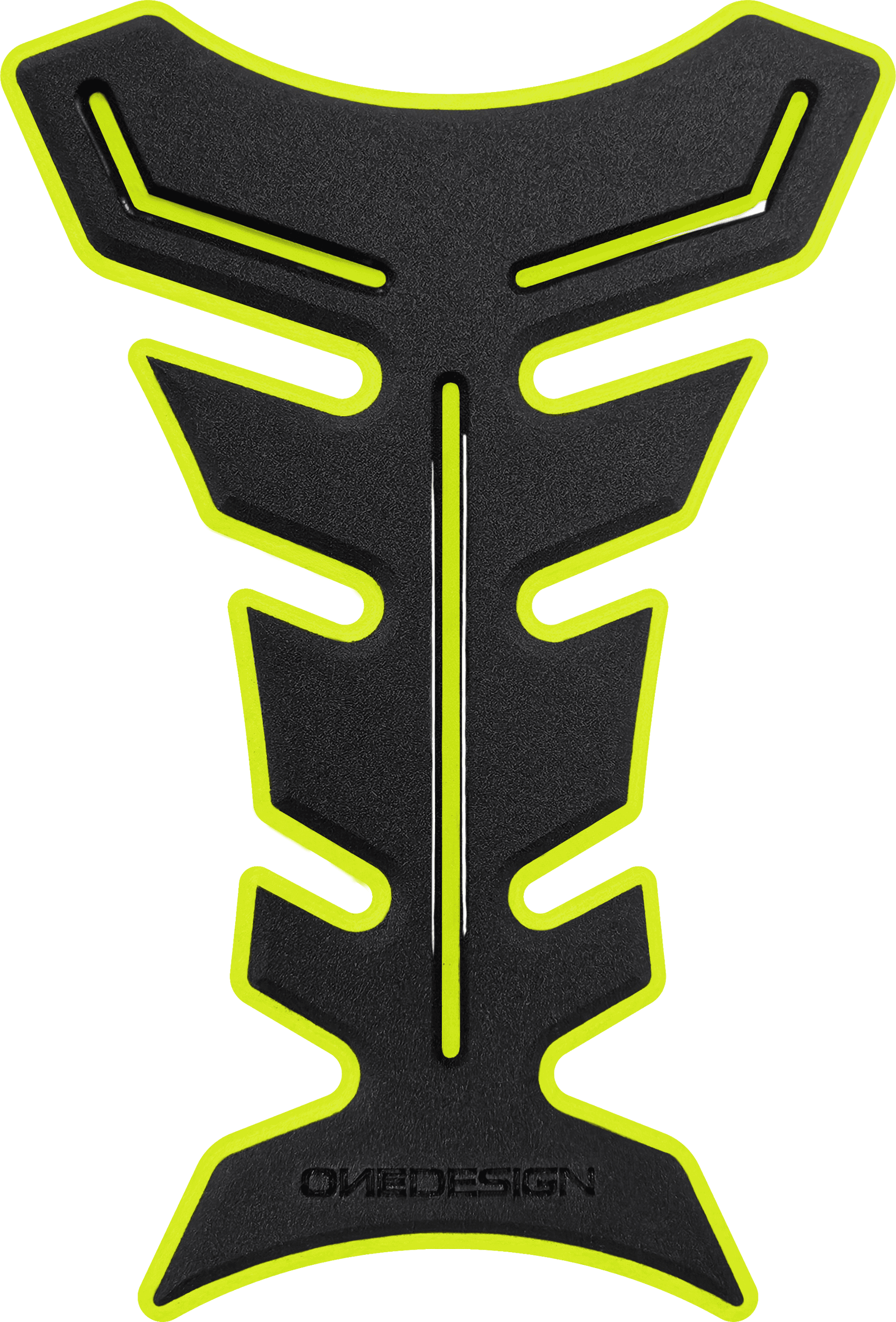 HDF TANK PAD BLACK/YELLOW