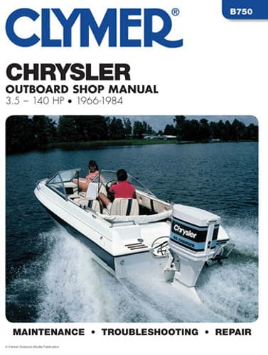 CLYMER MANUAL, CHRY 3.5-140 HP OB 66-84