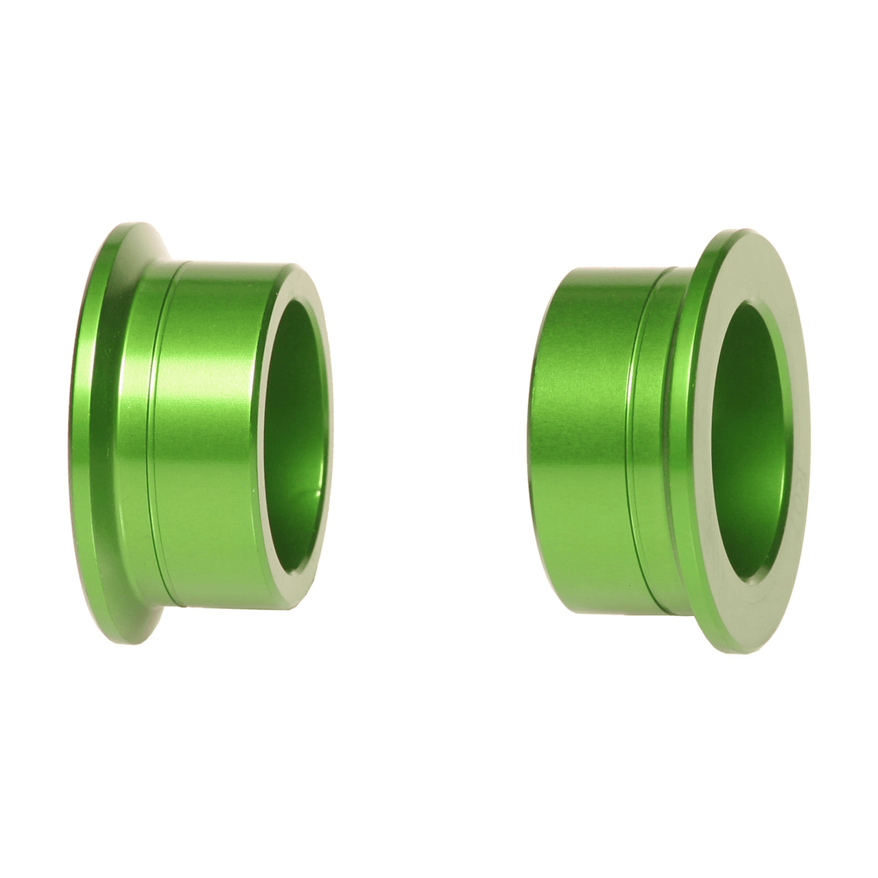REAR WHEEL SPACERS GREEN KAW