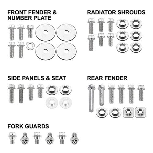 PSYCHIC BODY PANEL HARDWARE PACK