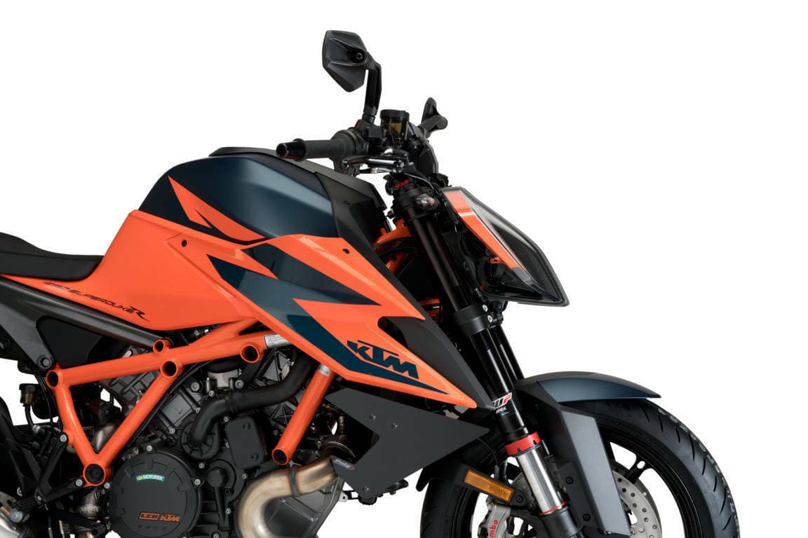 DOWNFORCE SIDE SPOILERS BLACK KTM