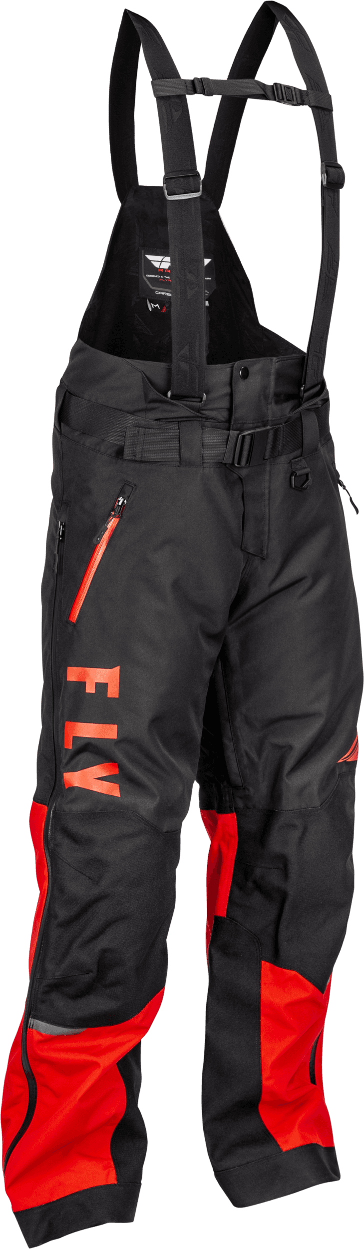 CARBON BIB BLACK/RED MD