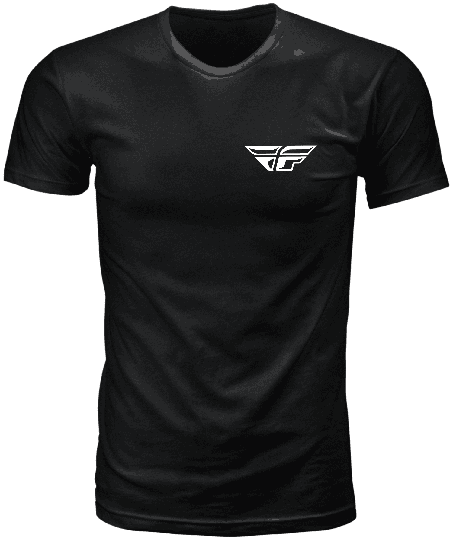 FLY STAPLE TEE BLACK LG