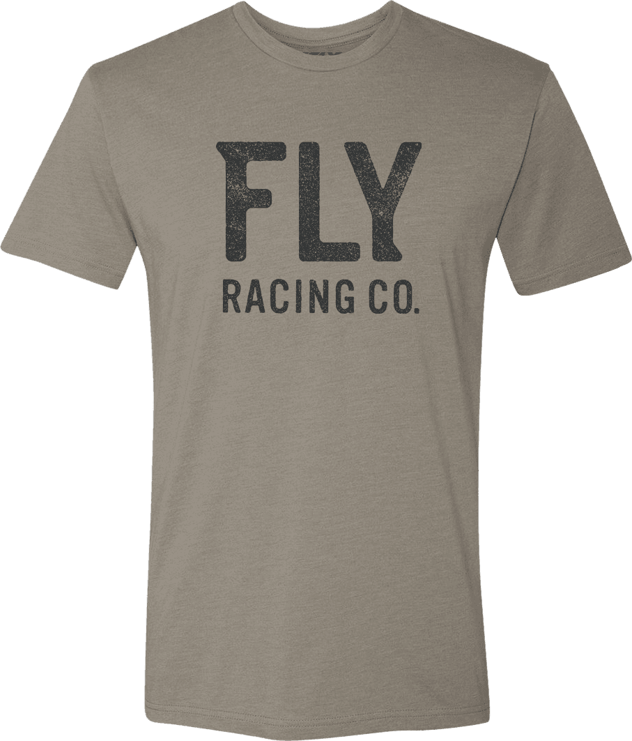 FLY GAUGE TEE WARM GREY LG