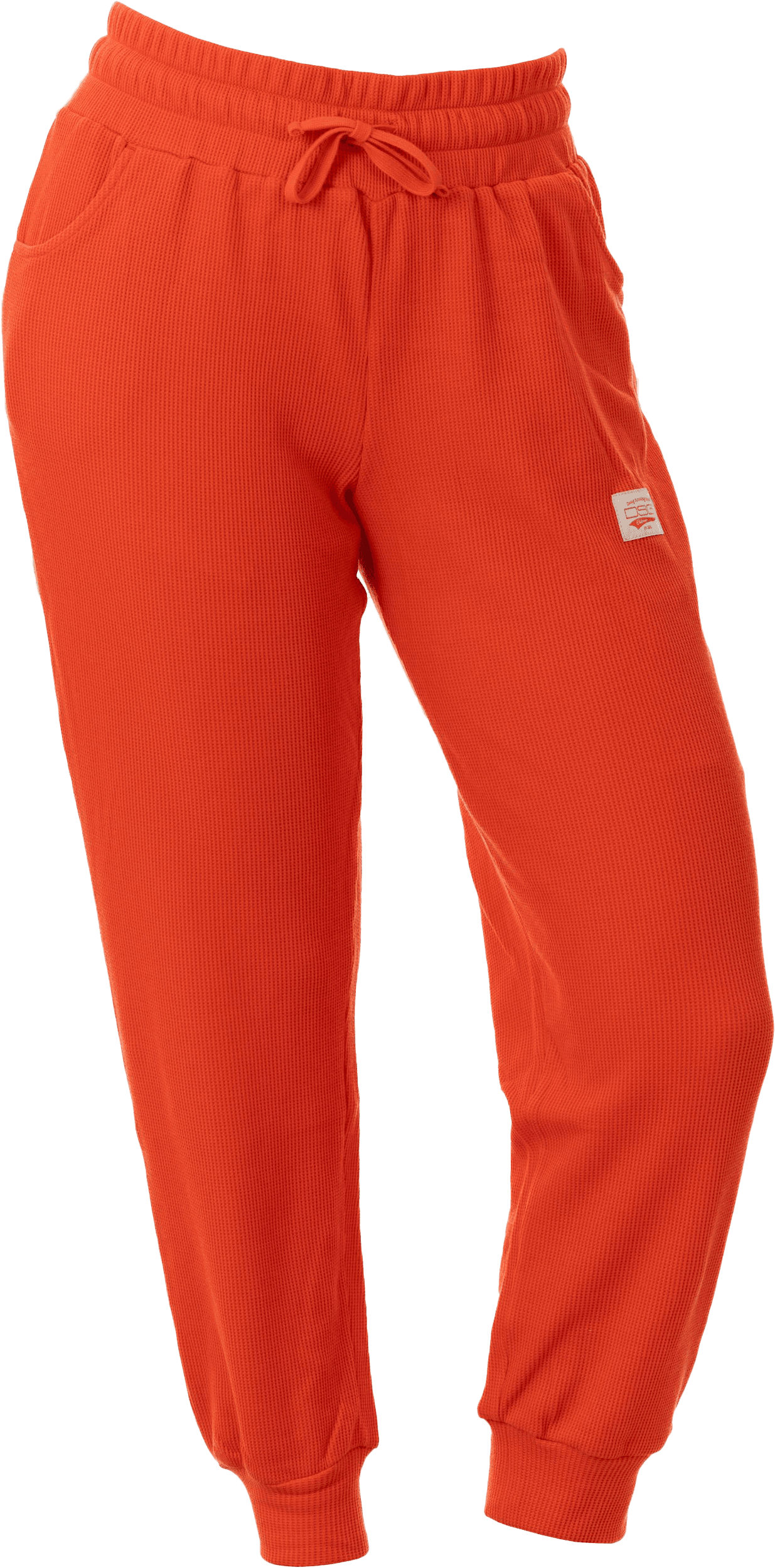 COZY WAFFLE PANTS POPPY LG