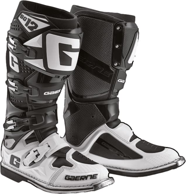 SG-12 BOOTS BLACK/WHITE SZ 13