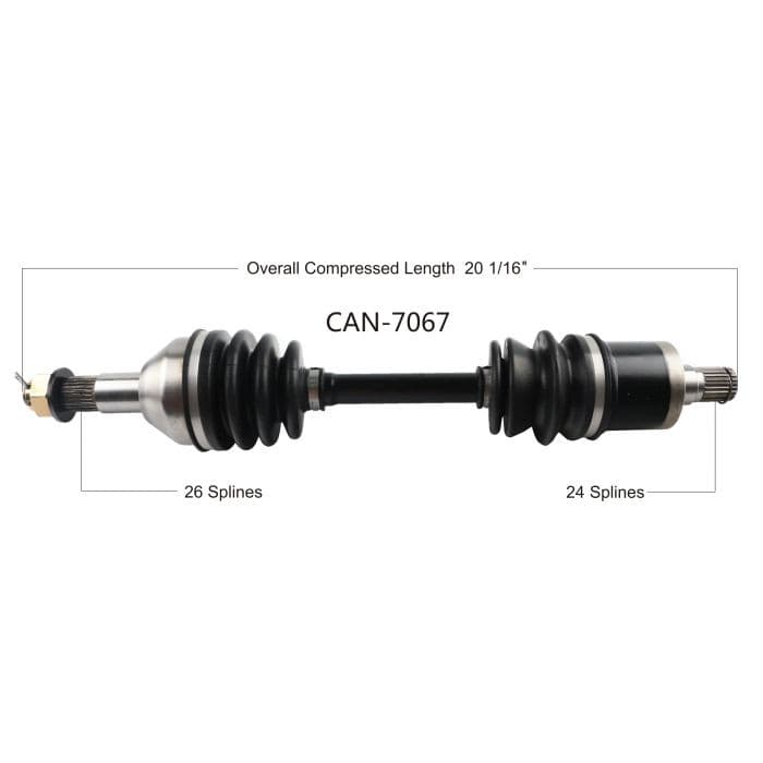 TYTANEUM CAN-AM OE REPLACEMENT CV AXLE