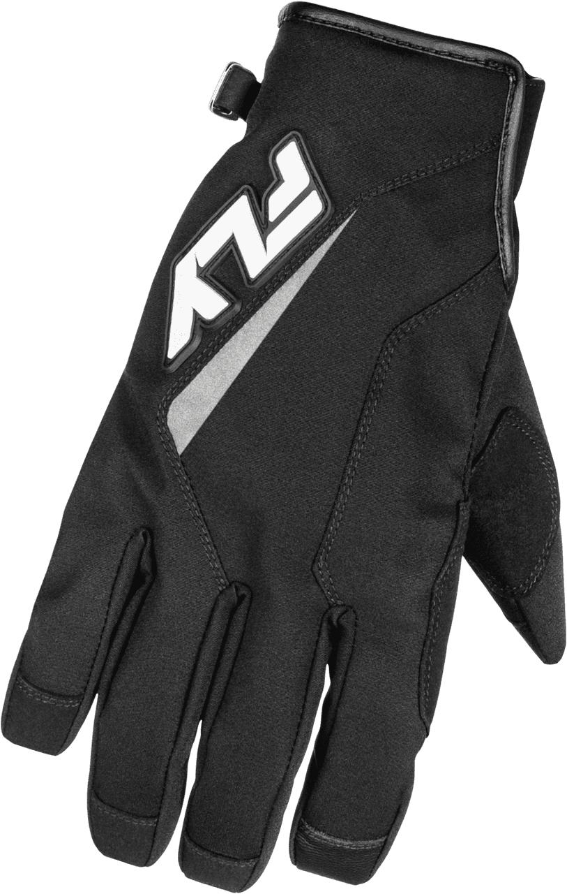 TITLE GLOVES BLACK/WHITE 2X