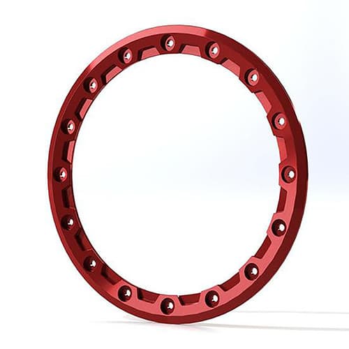 BULLITE BEADLOCK RING 14" RED