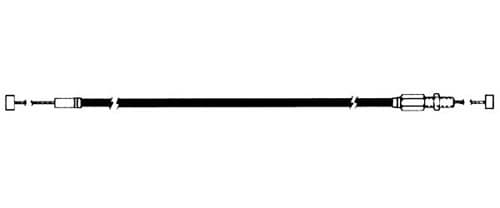 THROTTLE CABLE S-D