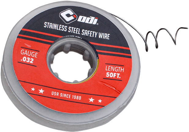 STAINLESS STEEL SAFETY-WIRE 50 FT