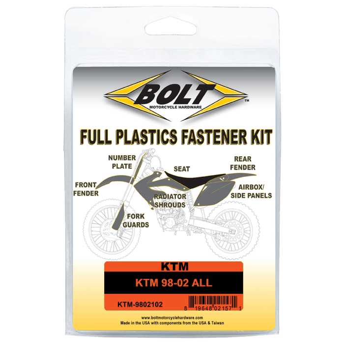 FULL PLASTIC FASTENER KTM