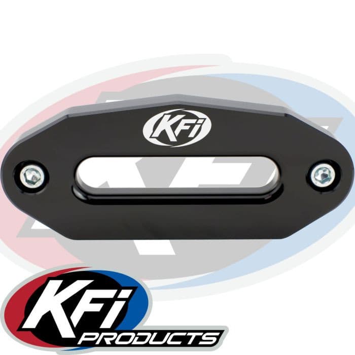 KFI KFI WIDE 6" ALUMINUM HAWSE - BLACK