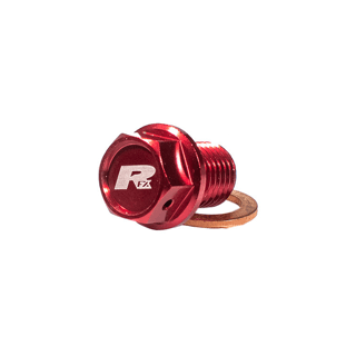 MAGNETIC DRAIN BOLT RED HON/SUZ