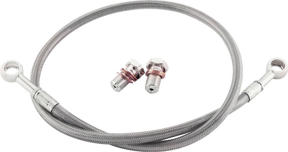 BRAKE LINE REAR SILVER HON