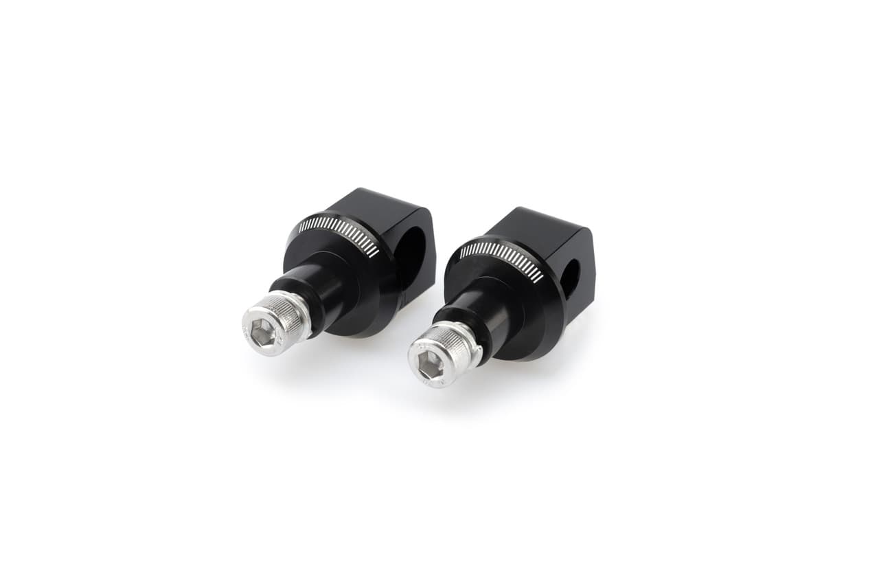 FOOTPEG ADAPTER BLACK KAW