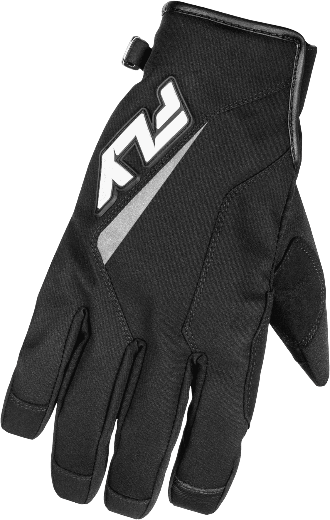 TITLE GLOVES BLACK/WHITE XS