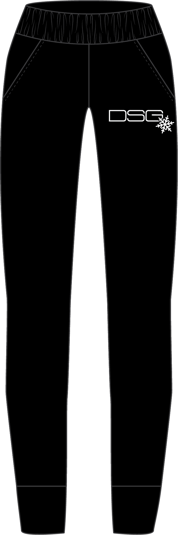 MIDLAYER PANT BLACK 10