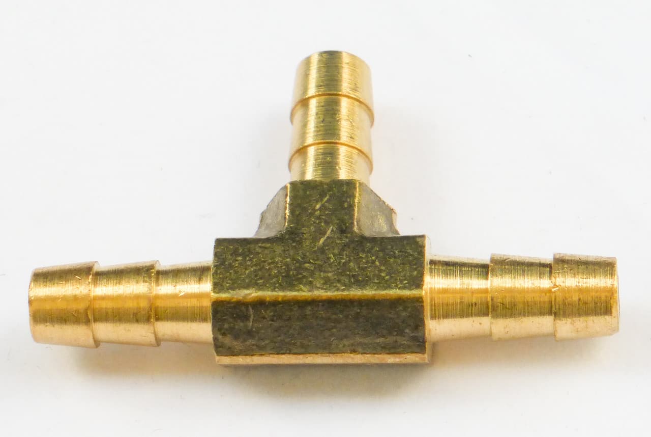 Helix Brass Tee 5/16"