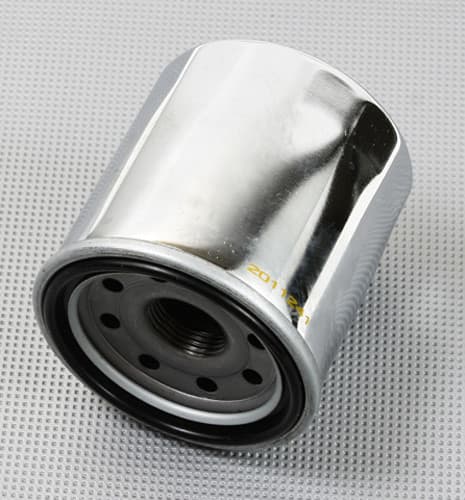 Hiflofiltro Oil Filter Chrome