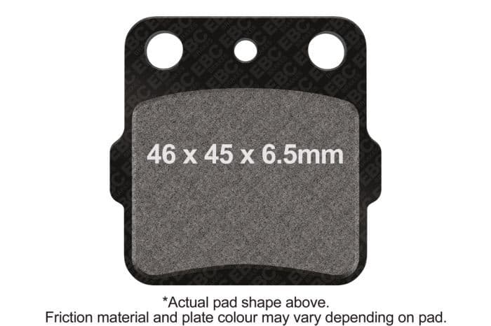 EBC CARBON GRAPHITE BRAKE PADS