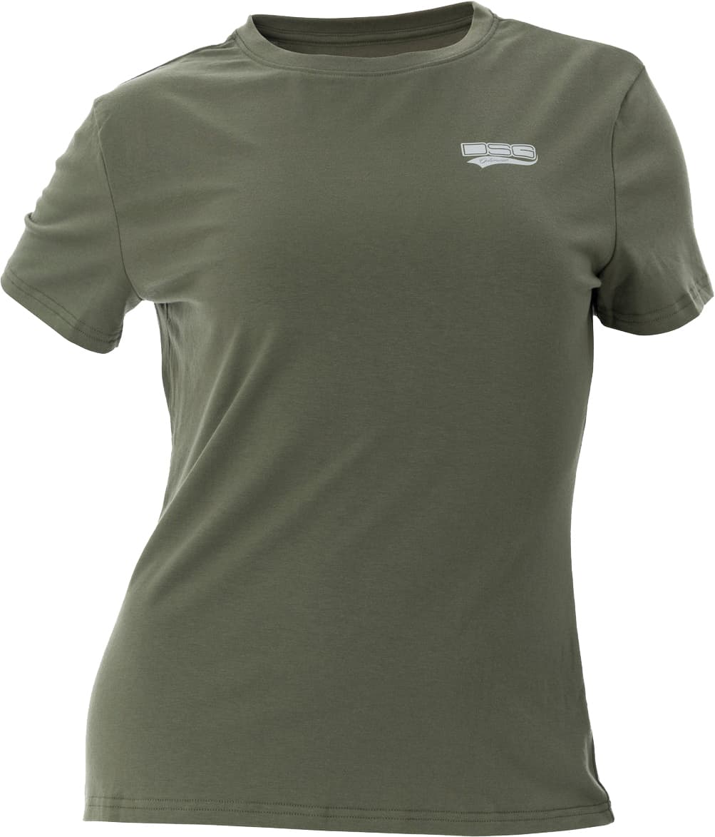 DSG CASUAL LOGO TEE MOSS OLIVE MD