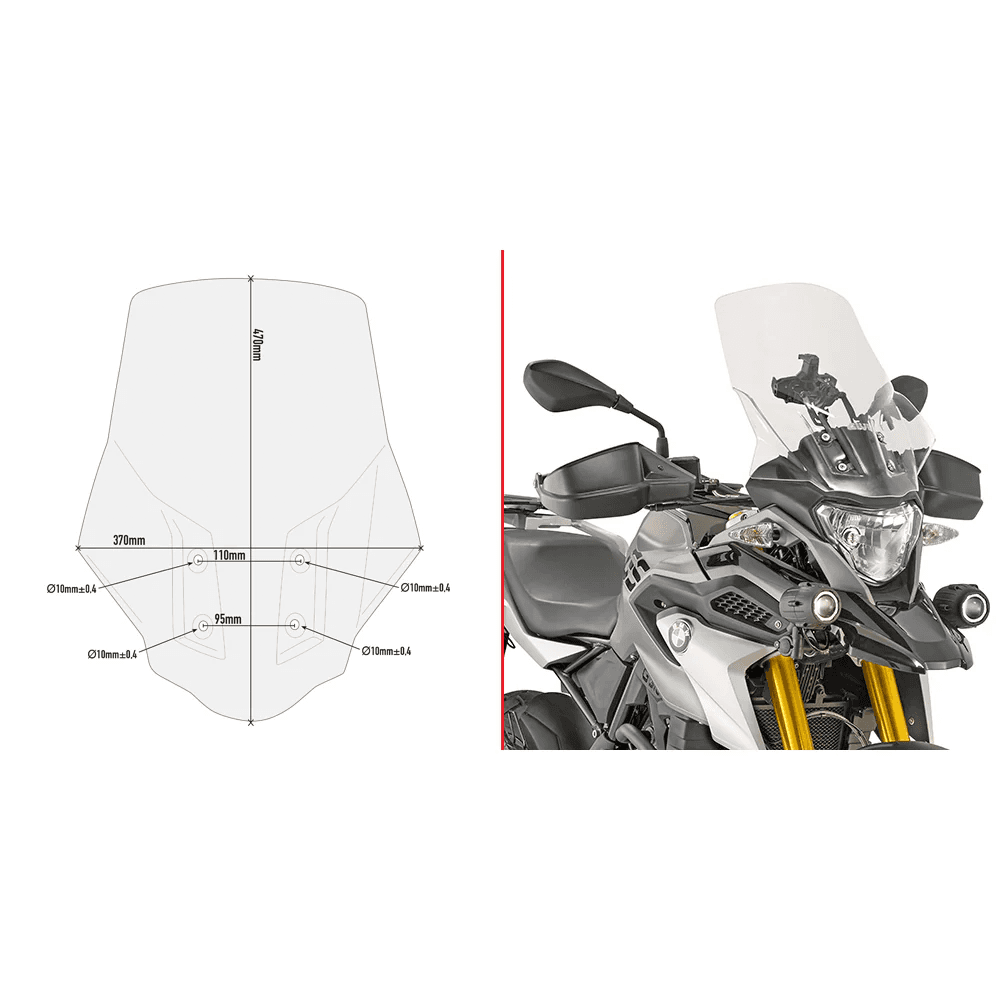 WINDSHIELD SPECIFIC CLEAR BMW