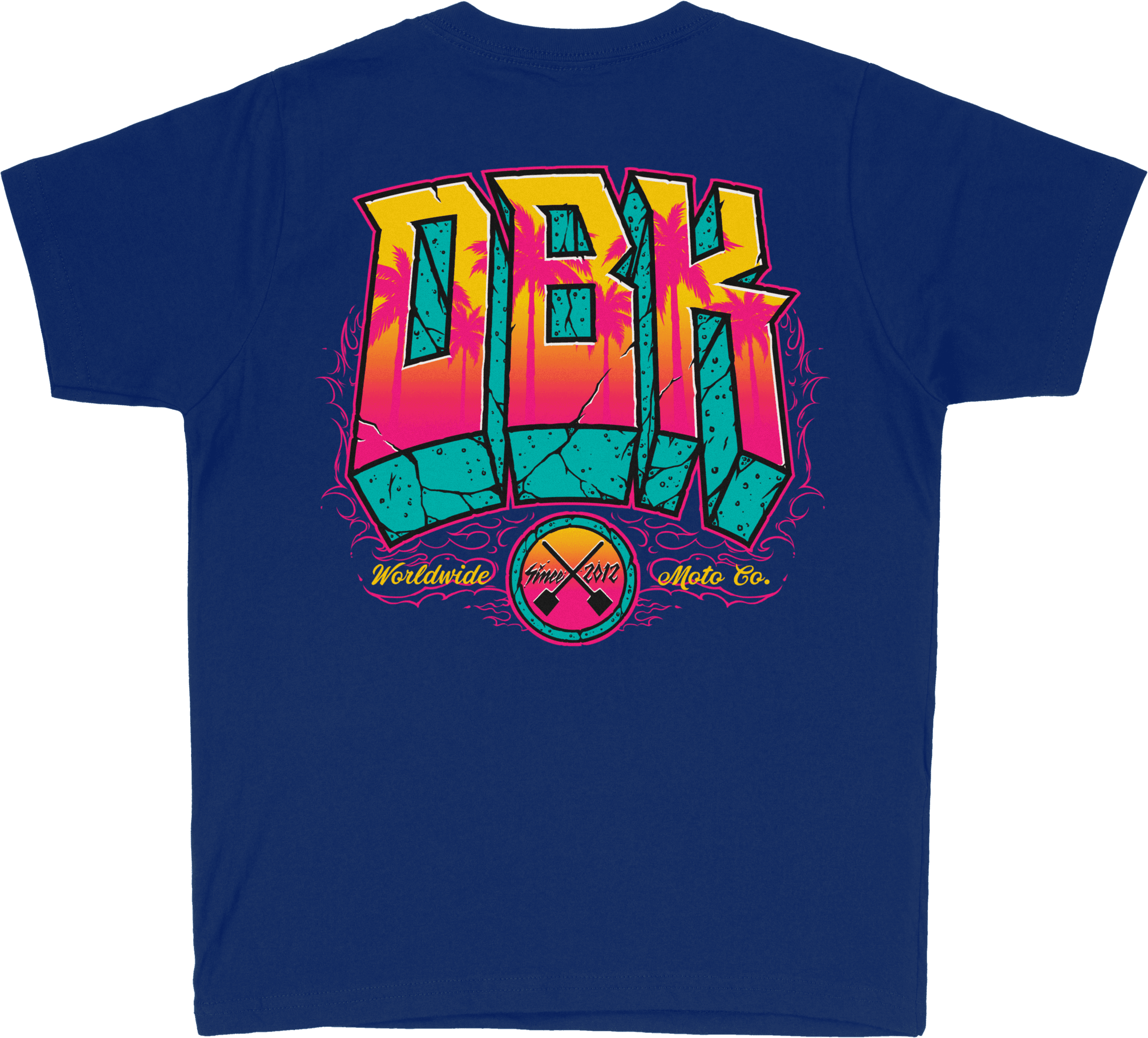 BLOCK X BLOCK YOUTH TEE ROYAL YL