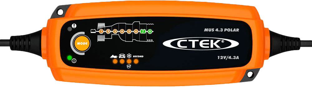 BATTERY CHARGER MUS 4.3 POLAR 12V
