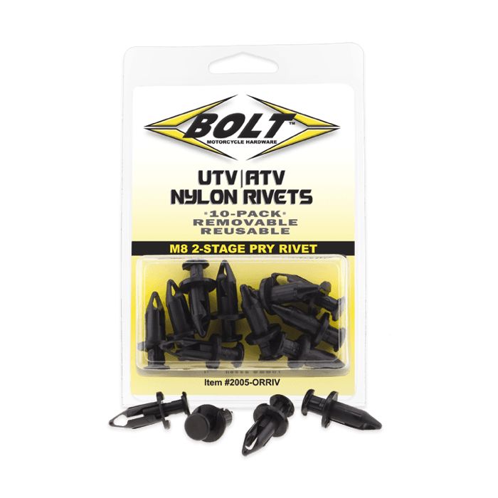 M8 PRY RIVET KIT 10/PK