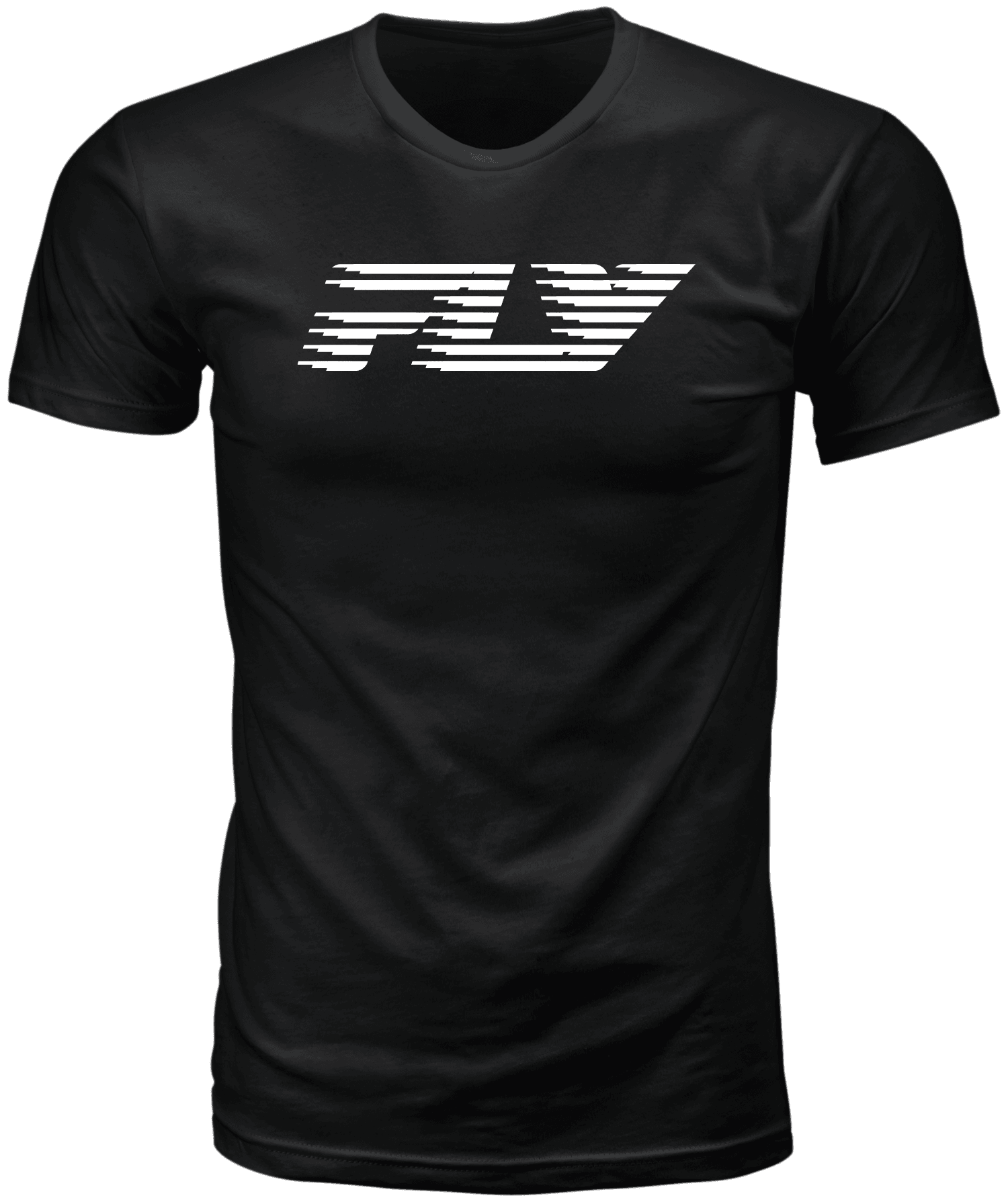 FLY FAST TEE BLACK 2X