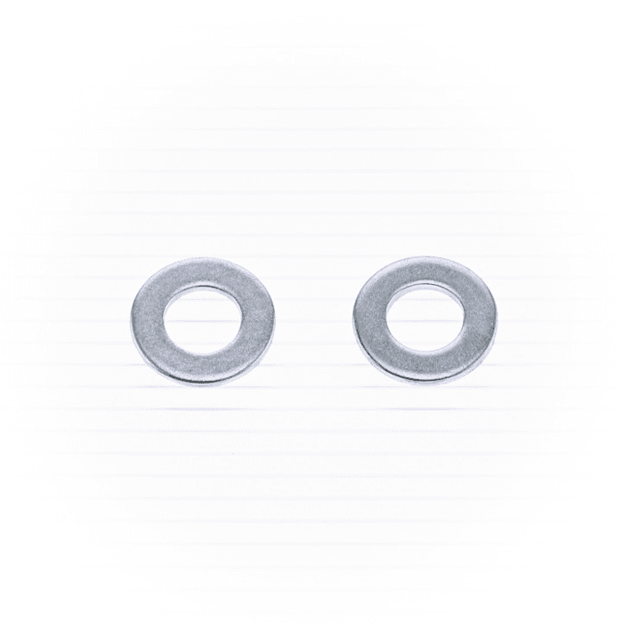 FLAT WASHERS 10MM 10/PK